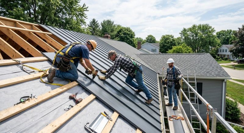 Aluminum Roof Installation in Jonesboro, GA