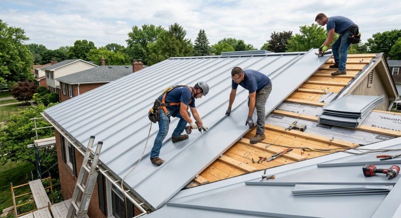 Aluminum Roof Installation in Tucker, GA