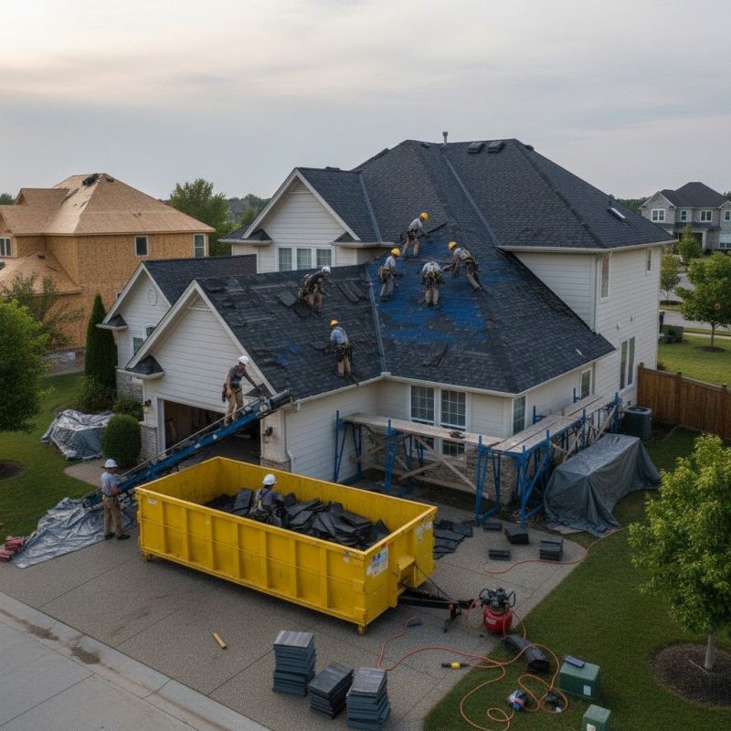 Asphalt Roof Replacement in Union City, GA