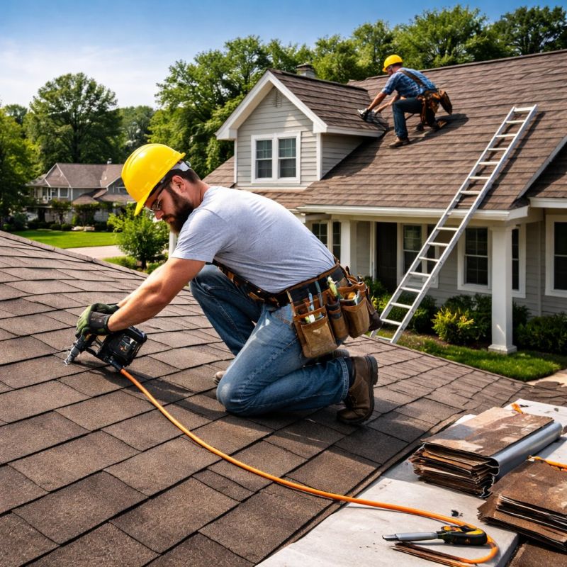 Asphalt Shingles Installation in Union City, GA