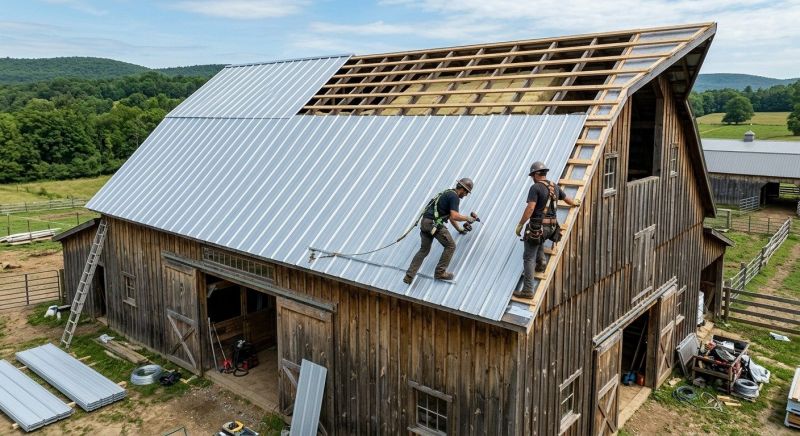 Barn Roof Construction in Clayton County, GA