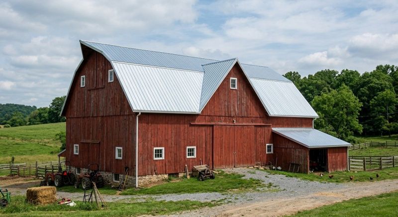 Barn Roof Replacement in Jonesboro, GA