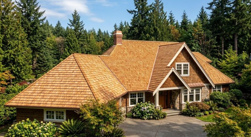 Cedar Roof Installation in Decatur, GA