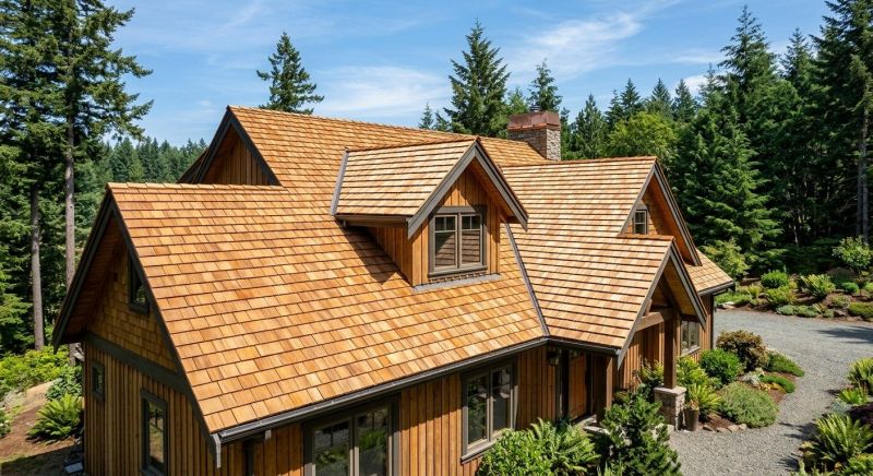 Cedar Roof Installation in Fayetteville, GA
