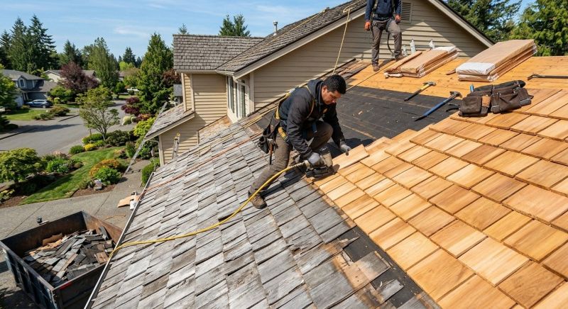 Cedar Roof Replacement in Atlanta, GA