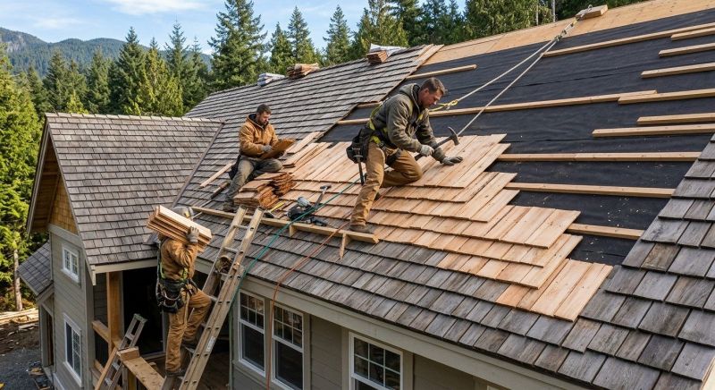 Cedar Shake Roof Construction in Conyers, GA