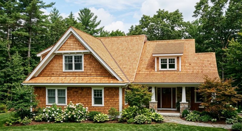 Cedar Shake Roof Construction in Stockbridge, GA