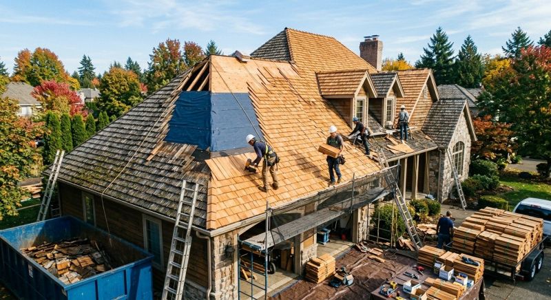 Cedar Shingles Replacement in Decatur, GA