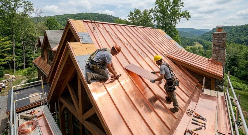 Copper Roof Installation in Clayton County, GA