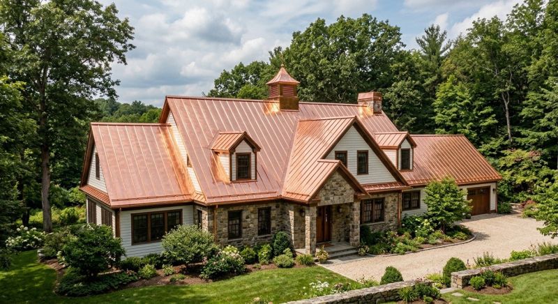 Copper Roof Replacement in Clayton County, GA