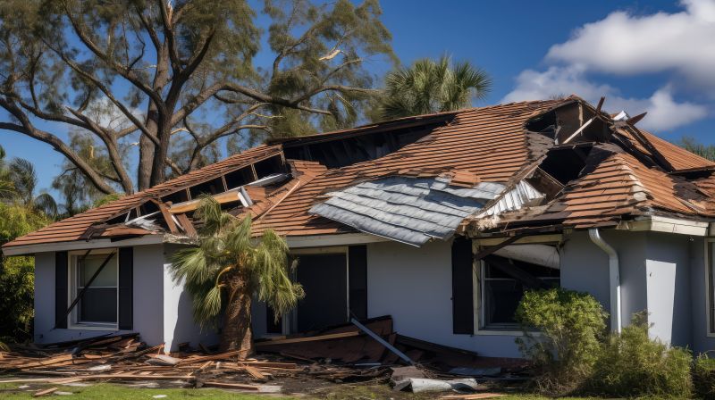 Damaged Roof Replacement in Peachtree City, GA