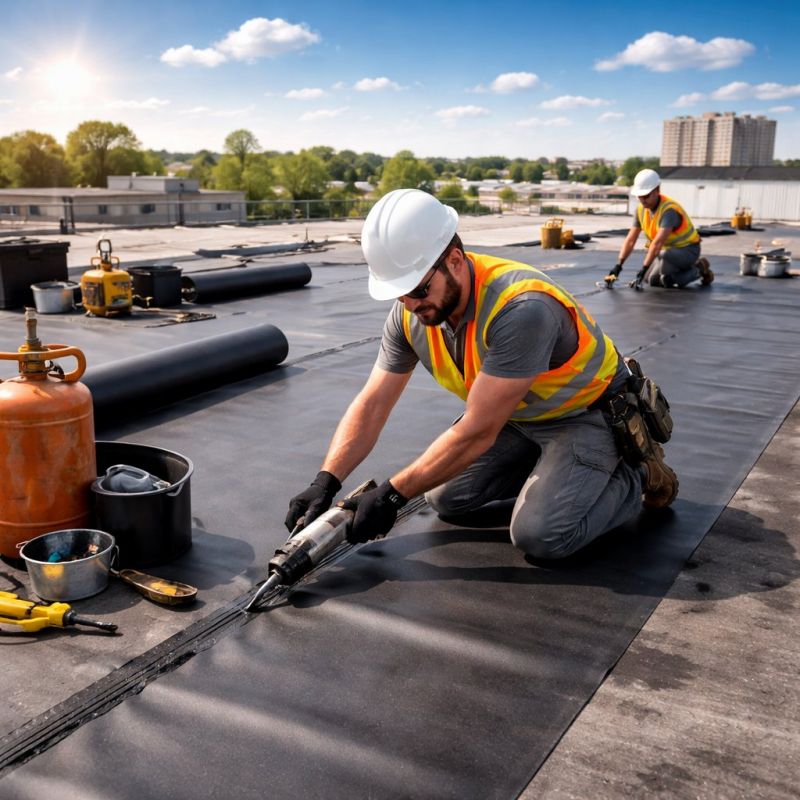 Epdm Roof Installation in Clayton County, GA