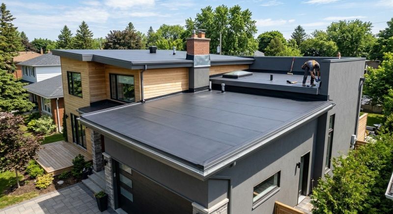 Epdm Roof Installation in Williamson, GA