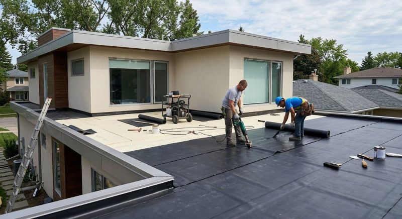 Flat Roof Installation in Fulton County, GA