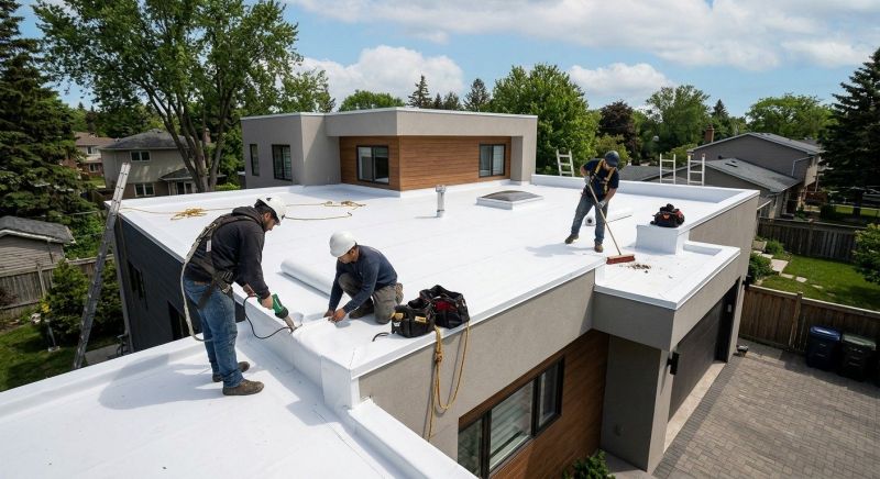 Flat Roof Installation in Rockdale County, GA