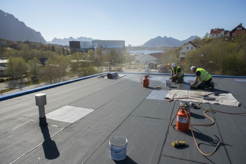 Flat Roof Replacement in Stone Mountain, GA