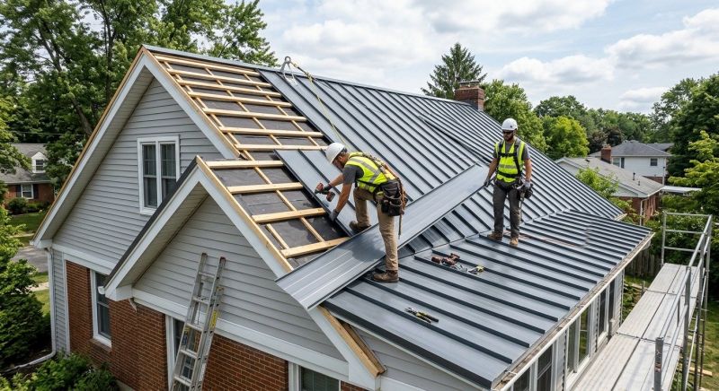 Metal Roof Installation in Forest Park, GA