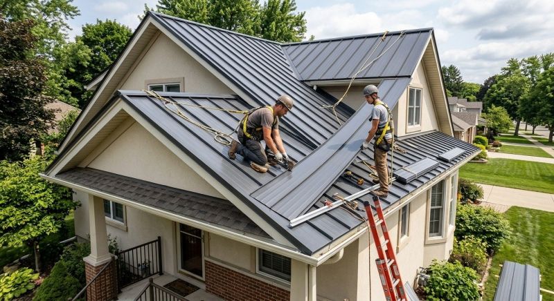 Metal Roof Installation in Senoia, GA