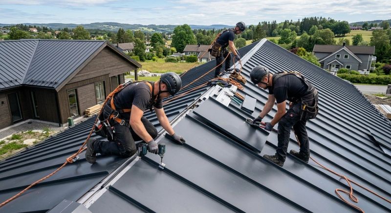 Metal Roof Installation in Union City, GA