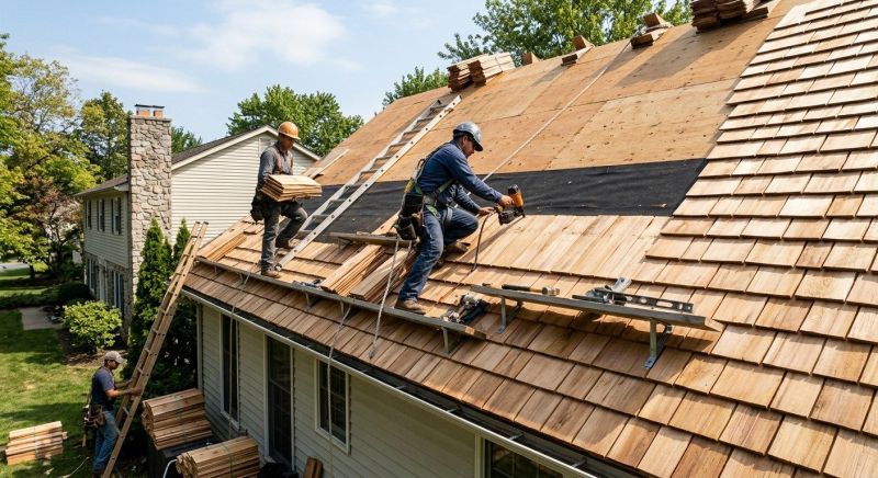 Shake Roof Replacement in Henry County, GA