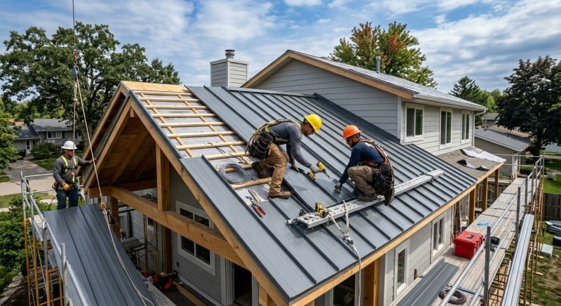 Sheet Roofing Installation in Tucker, GA