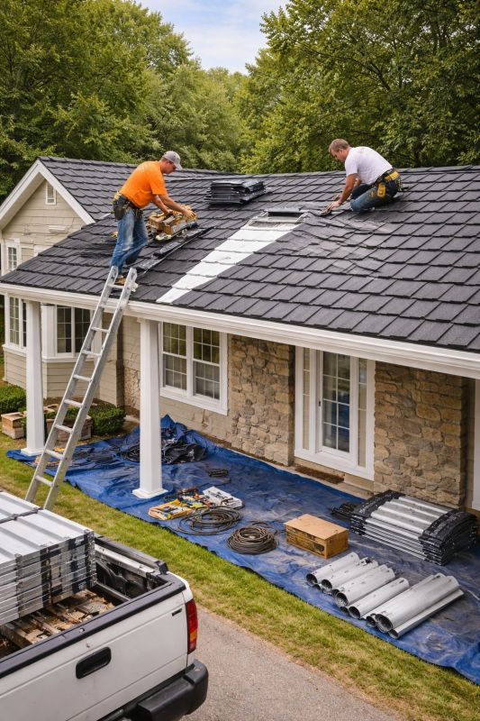 Sheet Roofing Installation in Union City, GA