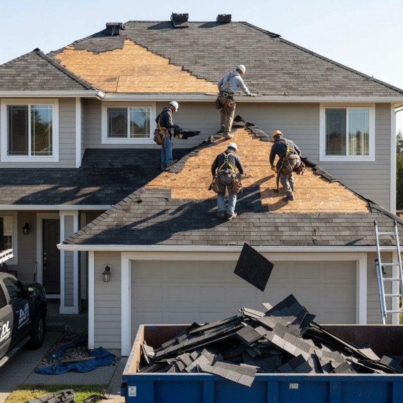 Shingle Roof Replacement in Senoia, GA