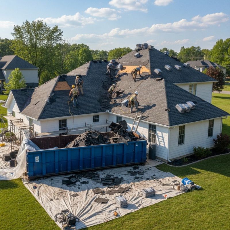 Shingle Roof Replacement in Stockbridge, GA
