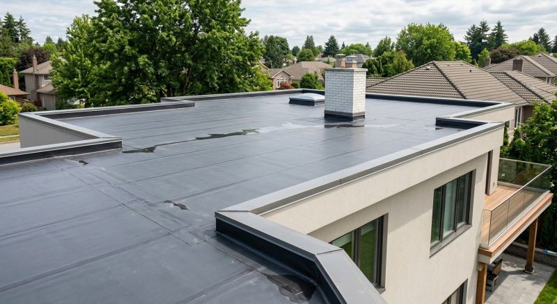 Single Ply Roof Installation in Fayetteville, GA