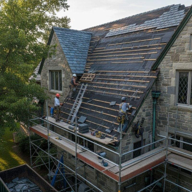 Slate Roof Replacement in Ellenwood, GA