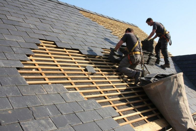 Slate Roof Replacement in Fayette County, GA