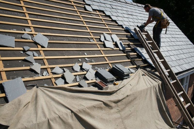 Slate Roof Replacement in Stockbridge, GA