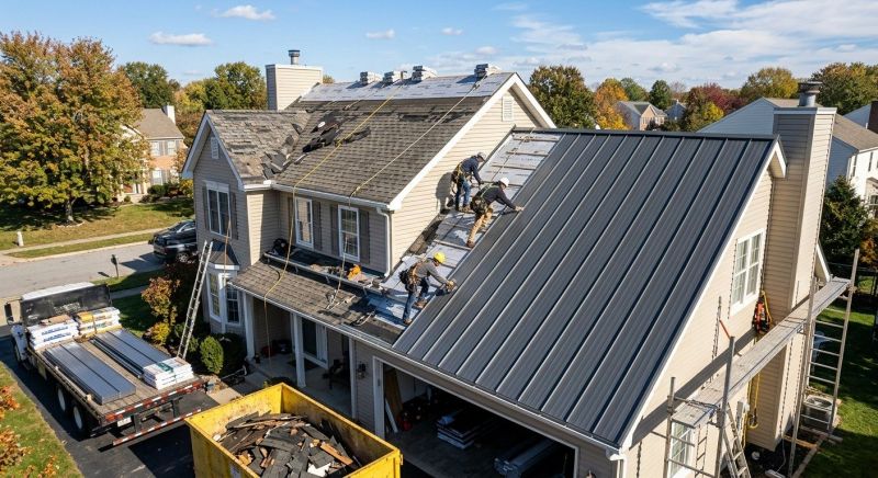 Steel Roof Replacement in Decatur, GA