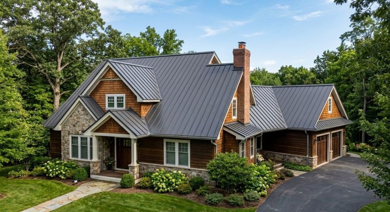 Steel Roof Replacement in Ellenwood, GA