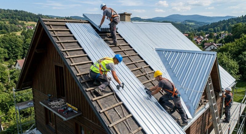 Tin Roof Installation in Mcdonough, GA