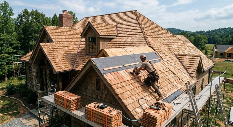 Wood Roofing Installation in Fayette County, GA