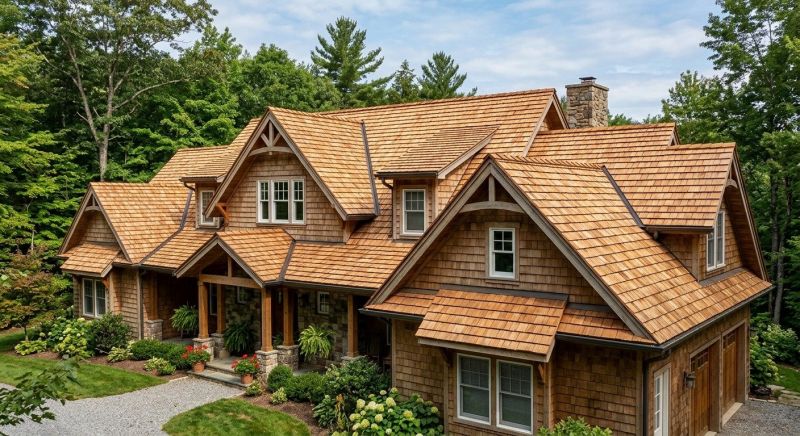 Wood Roofing Installation in Fayette County, GA