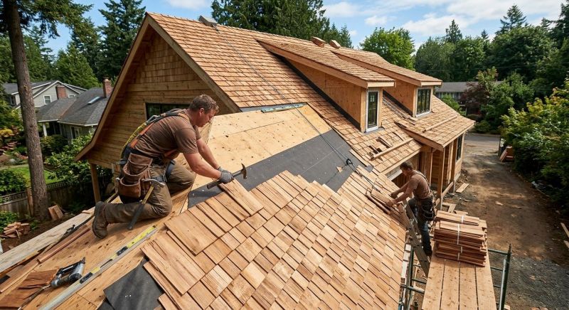 Wood Roofing Installation in Sharpsburg, GA