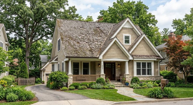 Wood Shake Roof Replacement in Brooks, GA